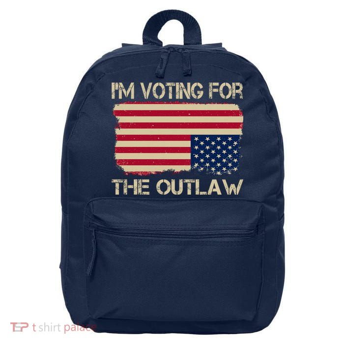 Im Voting For The Outlaw 16 in Basic Backpack