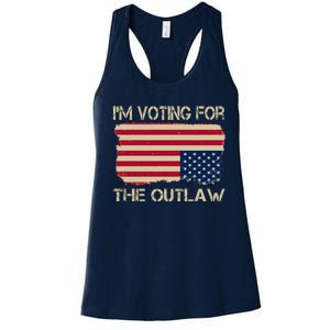 Im Voting For The Outlaw Women's Racerback Tank