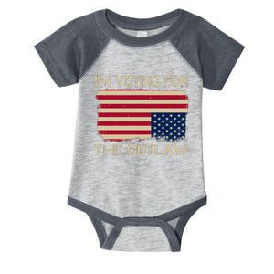 Im Voting For The Outlaw Infant Baby Jersey Bodysuit