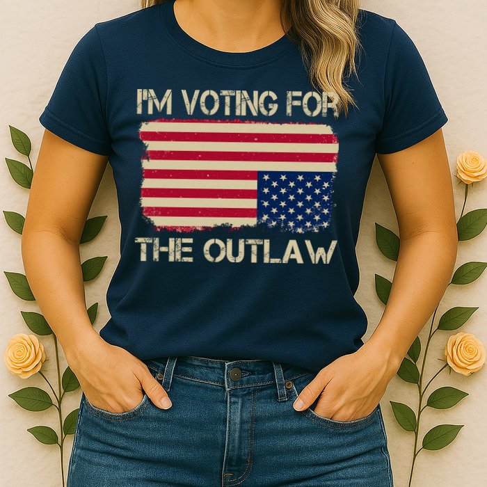 Im Voting For The Outlaw Womens T-Shirt