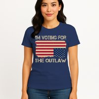 Im Voting For The Outlaw Womens T-Shirt