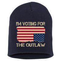 Im Voting For The Outlaw Short Acrylic Beanie