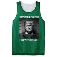 IM Voting For The Convicted Felon Trump 2024 Mesh Reversible Basketball Jersey Tank