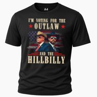 Im Voting For The Outlaw And The Hillbilly Trump Vance 2024 Cooling Performance Crew T-Shirt