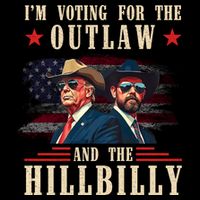 Im Voting For The Outlaw And The Hillbilly Trump Vance 2024 Cooling Performance Long Sleeve Crew