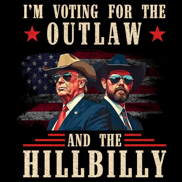 Im Voting For The Outlaw And The Hillbilly Trump Vance 2024 Cooling Performance Long Sleeve Crew