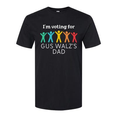 IM Voting For Gus Walz Dad Harris Walz 2024 Softstyle® CVC T-Shirt