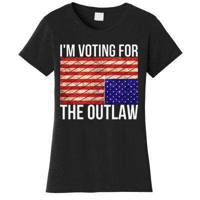 IM Voting For The Outlaw President Women's T-Shirt