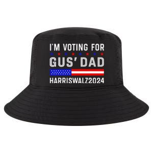 IM Voting For Gus Dad Kamala Harris Tim Walz 2024 Cool Comfort Performance Bucket Hat