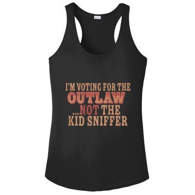 Im Voting For The Outlaw Not The Sniffer Ladies PosiCharge Competitor Racerback Tank