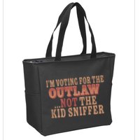 Im Voting For The Outlaw Not The Sniffer Zip Tote Bag