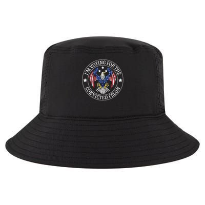 I'm Voting For The Convicted Felon Cool Comfort Performance Bucket Hat
