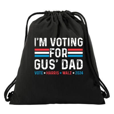 IM Voting For Gus Dad Drawstring Bag