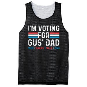 IM Voting For Gus Dad Mesh Reversible Basketball Jersey Tank