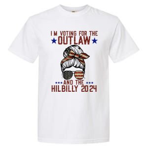 IM Voting For The Outlaw And The Hillbilly 2024 Garment-Dyed Heavyweight T-Shirt