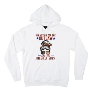 IM Voting For The Outlaw And The Hillbilly 2024 Hoodie