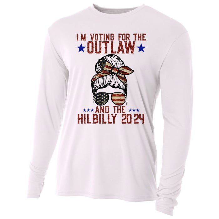 IM Voting For The Outlaw And The Hillbilly 2024 Cooling Performance Long Sleeve Crew