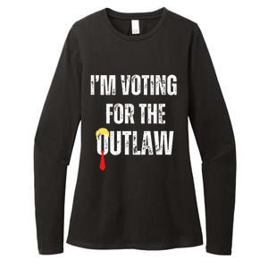 IM Voting For The Outlaw 2024 Womens CVC Long Sleeve Shirt