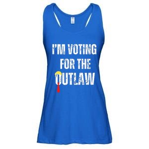 IM Voting For The Outlaw 2024 Ladies Essential Flowy Tank