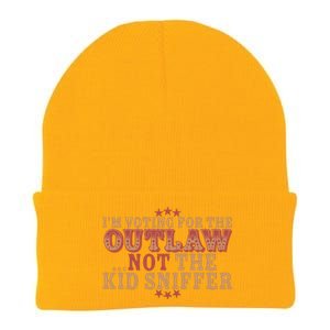 Im Voting For The Outlaw Not The Sniffer Knit Cap Winter Beanie