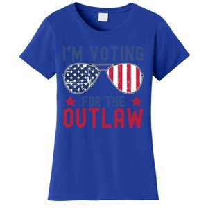 IM Voting For The Outlaw Meaningful Gift Fourth Of July Trump 2031 Meaningful G Women's T-Shirt