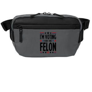 IM Voting For The Felon 47 Crossbody Pack