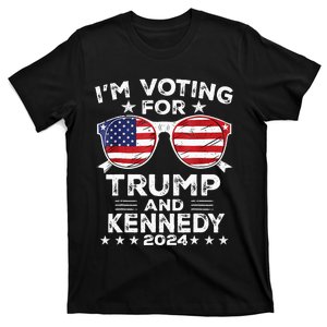 IM Voting For Trump And Kennedy 2024 T-Shirt