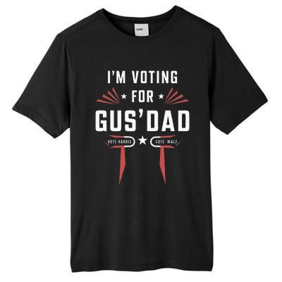 IM Voting For Gus Dad Harris Walz 2024 Tall Fusion ChromaSoft Performance T-Shirt