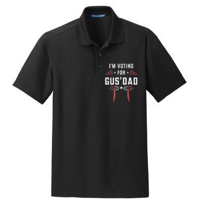 IM Voting For Gus Dad Harris Walz 2024 Dry Zone Grid Polo