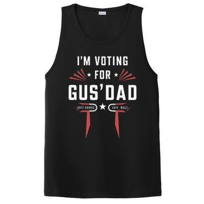 IM Voting For Gus Dad Harris Walz 2024 PosiCharge Competitor Tank