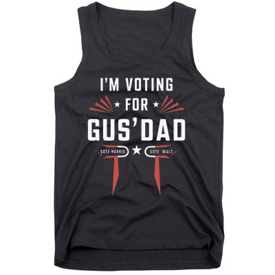 IM Voting For Gus Dad Harris Walz 2024 Tank Top