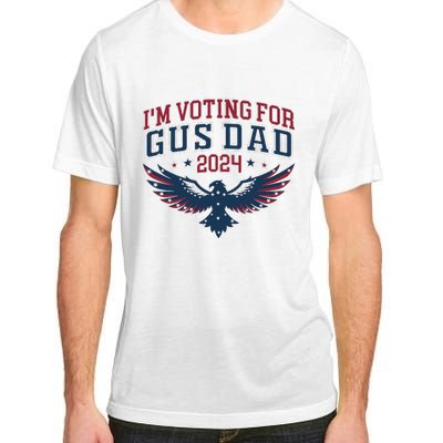 IM Voting For Gus Dad Harris Walz 2024 Pres And Vice Adult ChromaSoft Performance T-Shirt