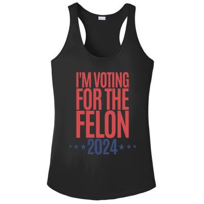 IM Voting For The Felon Ladies PosiCharge Competitor Racerback Tank