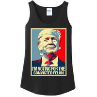 IM Voting For The Convicted Felon Ladies Essential Tank