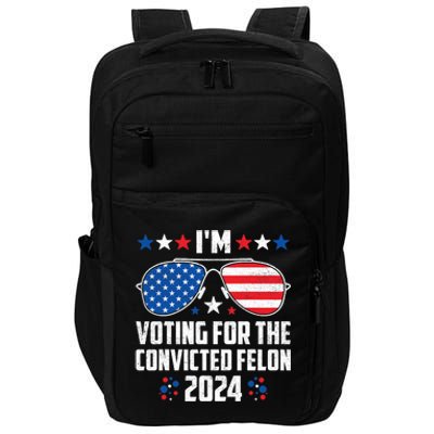 IM Voting Felon 2024 Voting For Felon Women Convicted Felon Impact Tech Backpack