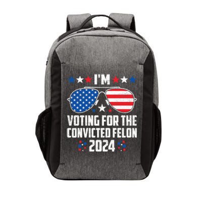 IM Voting Felon 2024 Voting For Felon Women Convicted Felon Vector Backpack