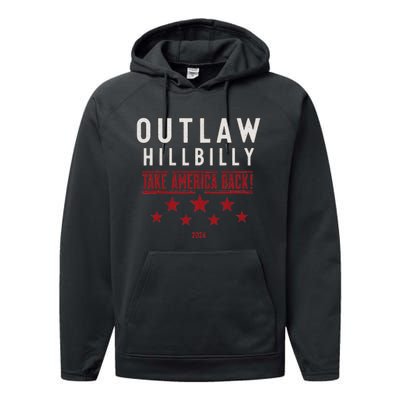 Im Voting For The Outlaw And The Hillbilly Performance Fleece Hoodie