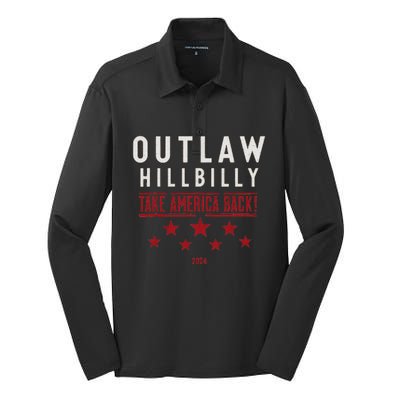 Im Voting For The Outlaw And The Hillbilly Silk Touch Performance Long Sleeve Polo