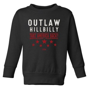 Im Voting For The Outlaw And The Hillbilly Toddler Sweatshirt