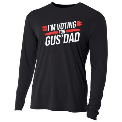 IM Voting For Gus Dad Harris Walz Cooling Performance Long Sleeve Crew