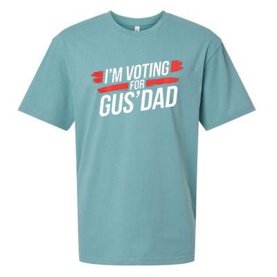 IM Voting For Gus Dad Harris Walz Sueded Cloud Jersey T-Shirt