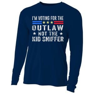 Im Voting For The Outlaw Not The Sniffer 2024 Messy Bun Cooling Performance Long Sleeve Crew