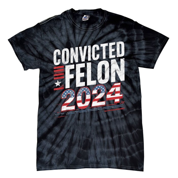 Im Voting For The Convicted Felon This November Tie-Dye T-Shirt