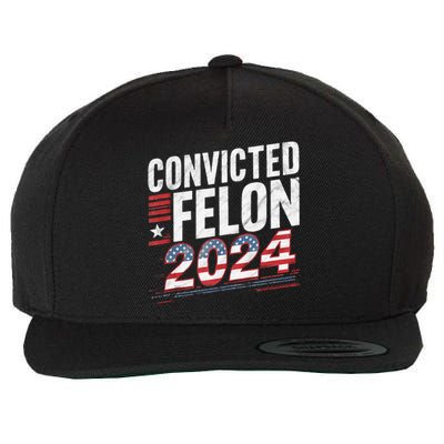 Im Voting For The Convicted Felon This November Wool Snapback Cap