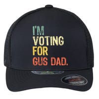 IM Voting For Gus Dad Vote Harris Walz 2024 Election Waltz Flexfit Unipanel Trucker Cap