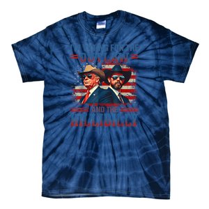 IM Voting For The Outlaw And The Hillbilly Trump Vance 2024 Tie-Dye T-Shirt