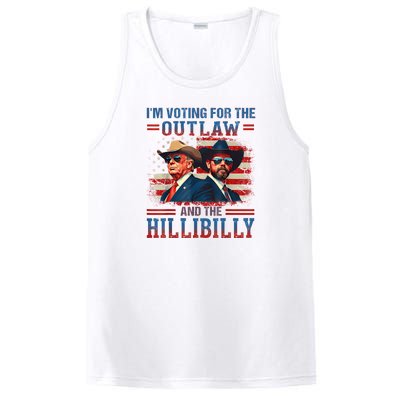 IM Voting For The Outlaw And The Hillbilly Trump Vance 2024 PosiCharge Competitor Tank