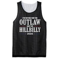 Im Voting For The Outlaw And The Hillbilly 2024 Mesh Reversible Basketball Jersey Tank