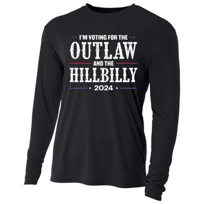 Im Voting For The Outlaw And The Hillbilly 2024 Cooling Performance Long Sleeve Crew