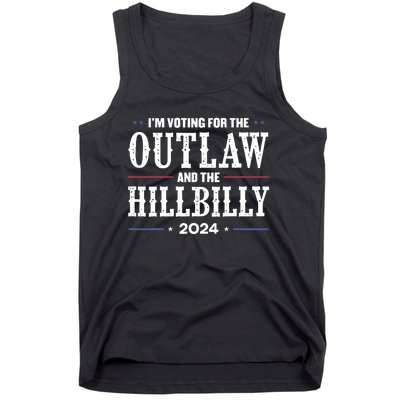 Im Voting For The Outlaw And The Hillbilly 2024 Tank Top